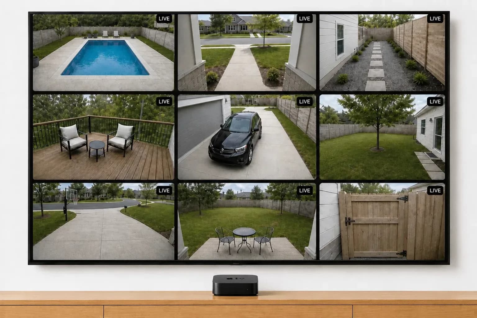 Video Wall Live on Apple TV