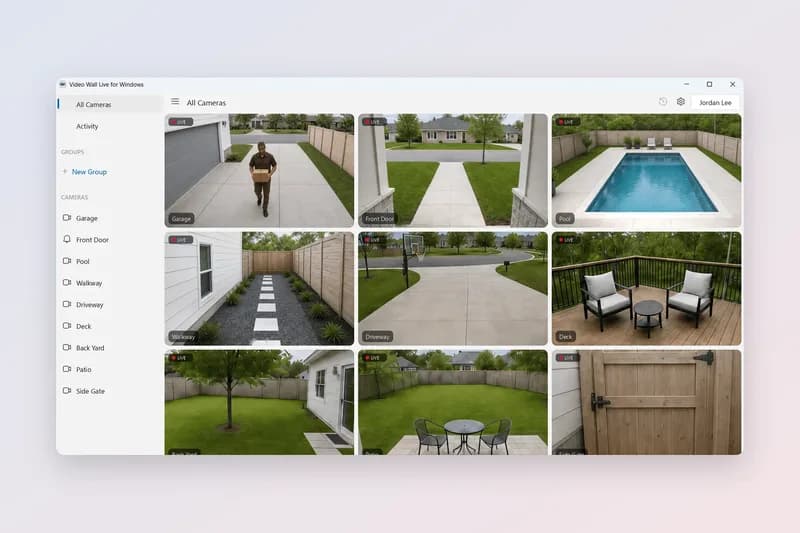 Video Wall Live on Windows