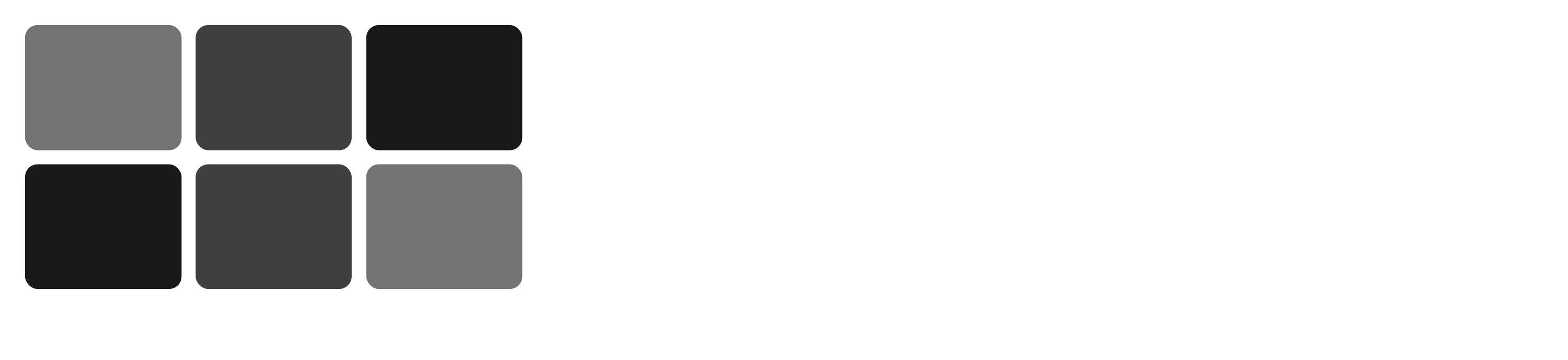 Video Wall Live logo, one color, white